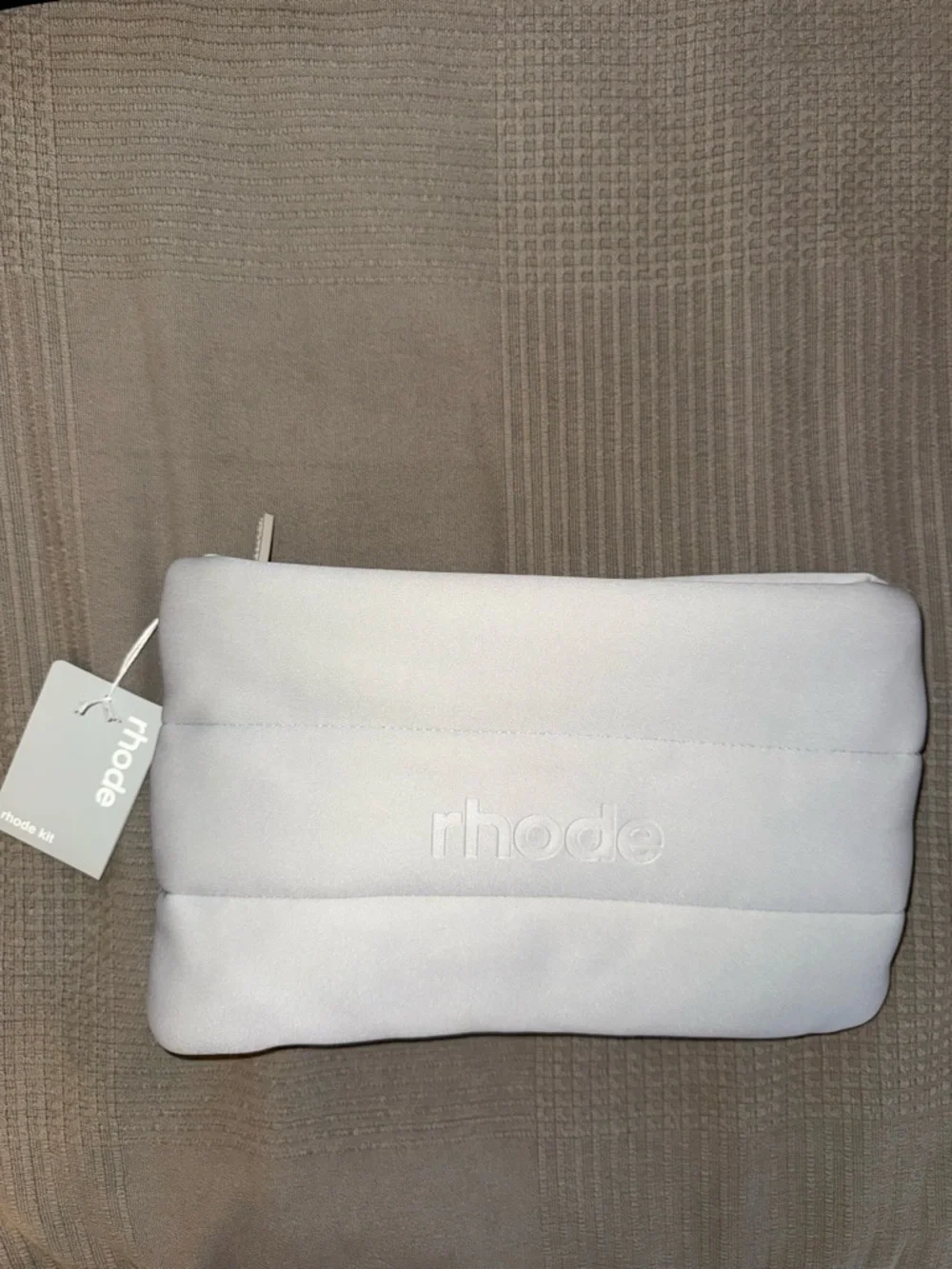 RHODE Bubble makeup bag by Hailey Bieber NWT
